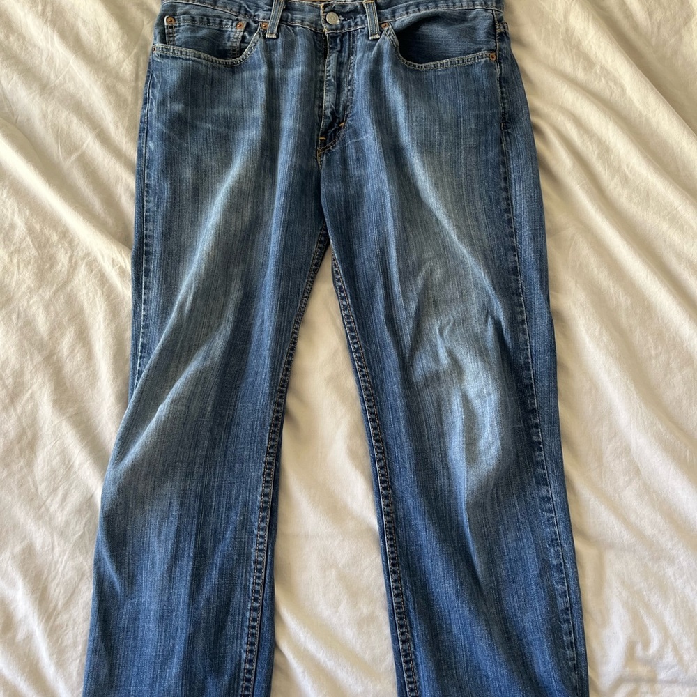 Levi's Men's Straight Blue Jeans